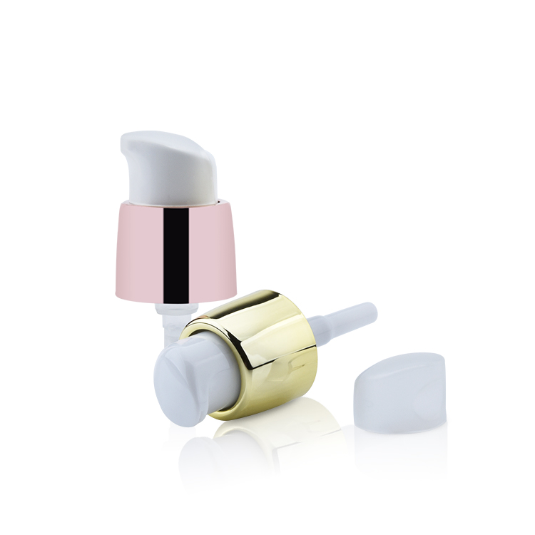 Penguin Mouth Luxo Skincare Embalagem Alumínio 181/410 18mm 20/410 Óleo de Cabelo Creme Corpo Creme Rosto 18mm Bomba de Loção