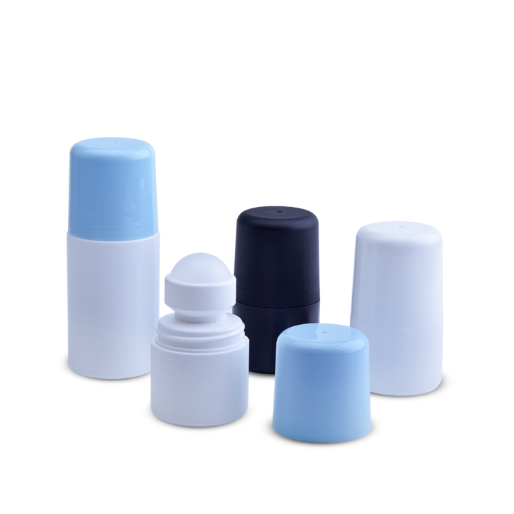 30ml 75ml fábrica de alta qualidade bom preço embalagem de plástico de luxo desodorante rolo em garrafas atacado