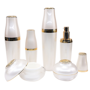 Frasco cosmético de loção PMMA 30ml 50ml 80ml120ml e frasco cosmético 30g 50g