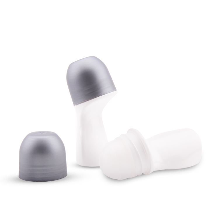 Rolo desodorante de óleo essencial Roller Ball plástico 50ml em rolo vazio em garrafas