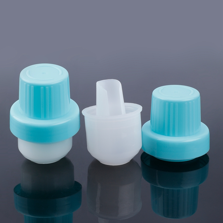 Tampa de rosca de cor personalizada plástico multiuso 42mm azul kit tampa detergente para roupa para limpeza de banheiro tampa de garrafa