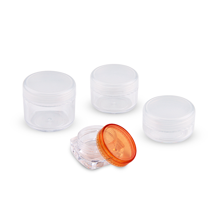 Frasco Recipiente Plástico de Cuidados Pessoais 30g Embalagem Cosmética Frascos Cosméticos Creme Vazios com tampas