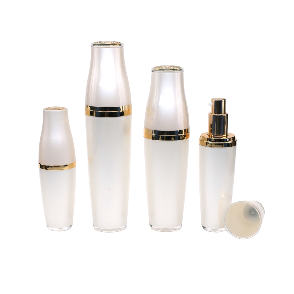 Frasco cosmético de loção PMMA 30ml 50ml 80ml120ml e frasco cosmético 30g 50g