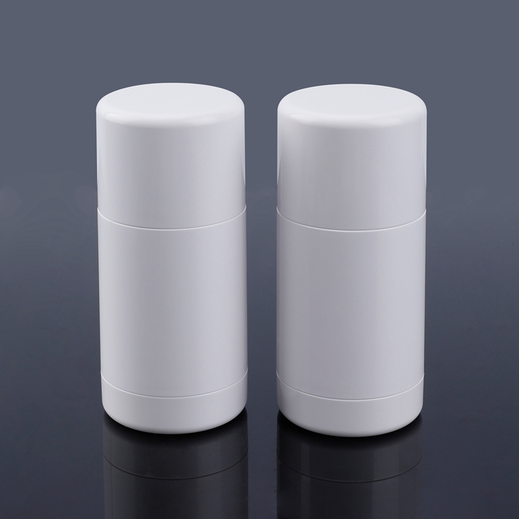 50g 75g Embalagem twist up embalagem de desodorante recarregável frasco de desodorante de perfume sólido personalizado