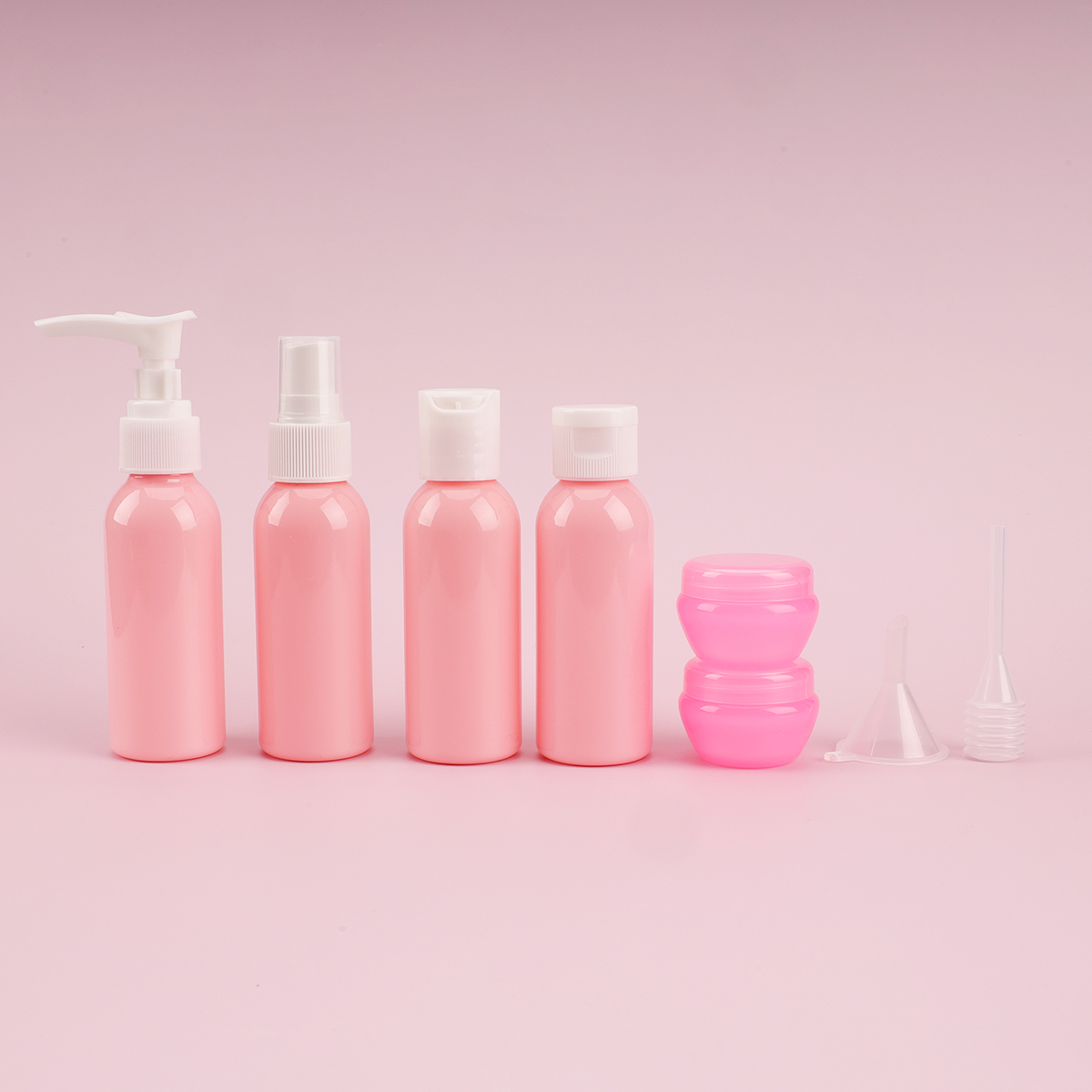 Embalagem de Cuidados Pessoais Ecológica para Animais de Estimação Perfume Cosmético Conjunto de Garrafas para Cuidados com a Pele Kit de Viagem Aeronave Spray