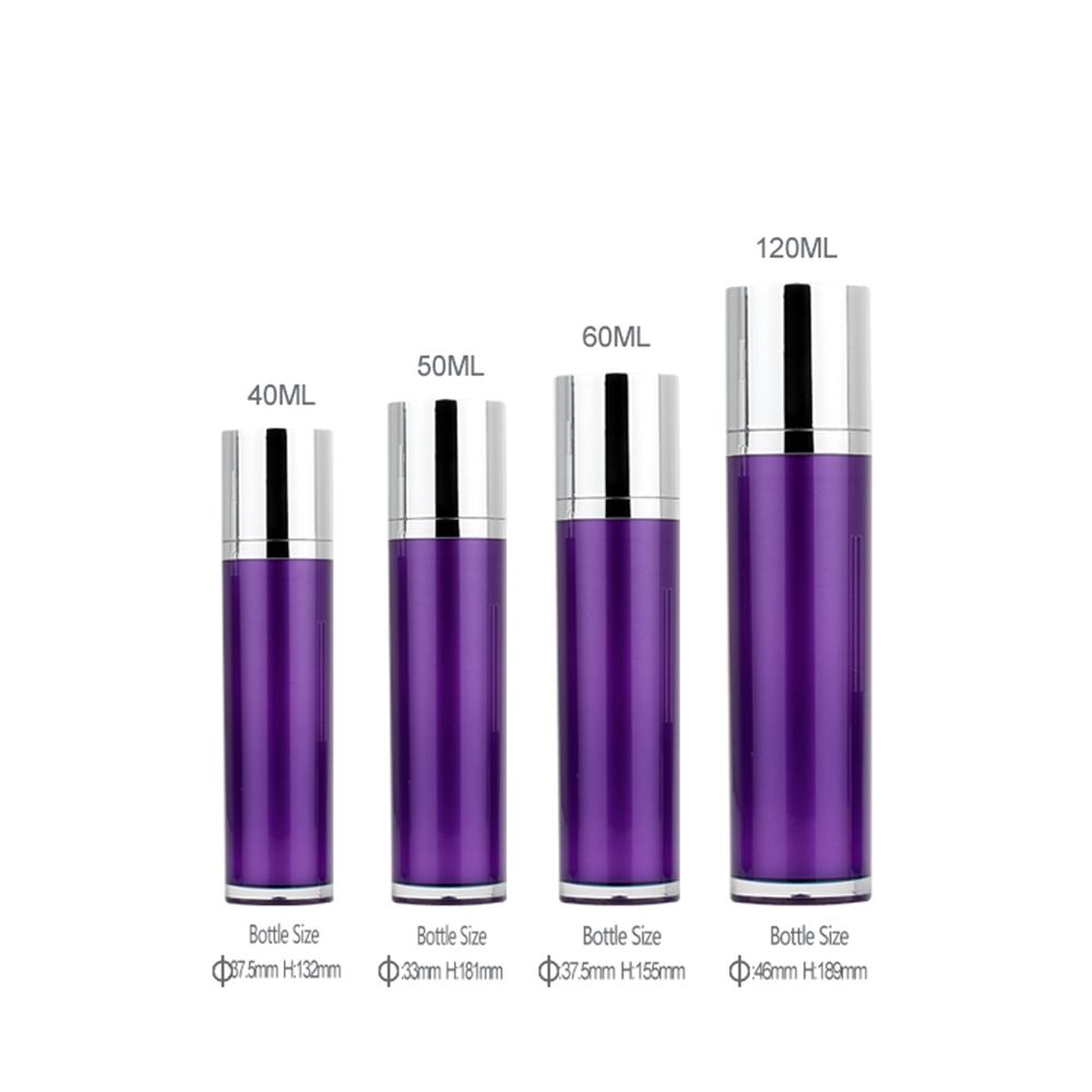Preço de Fábrica 15ml 30ml 50ml 100g Loção Acrílica Luxo Branco Soro Plástico Bomba Bomba Airless Garrafa