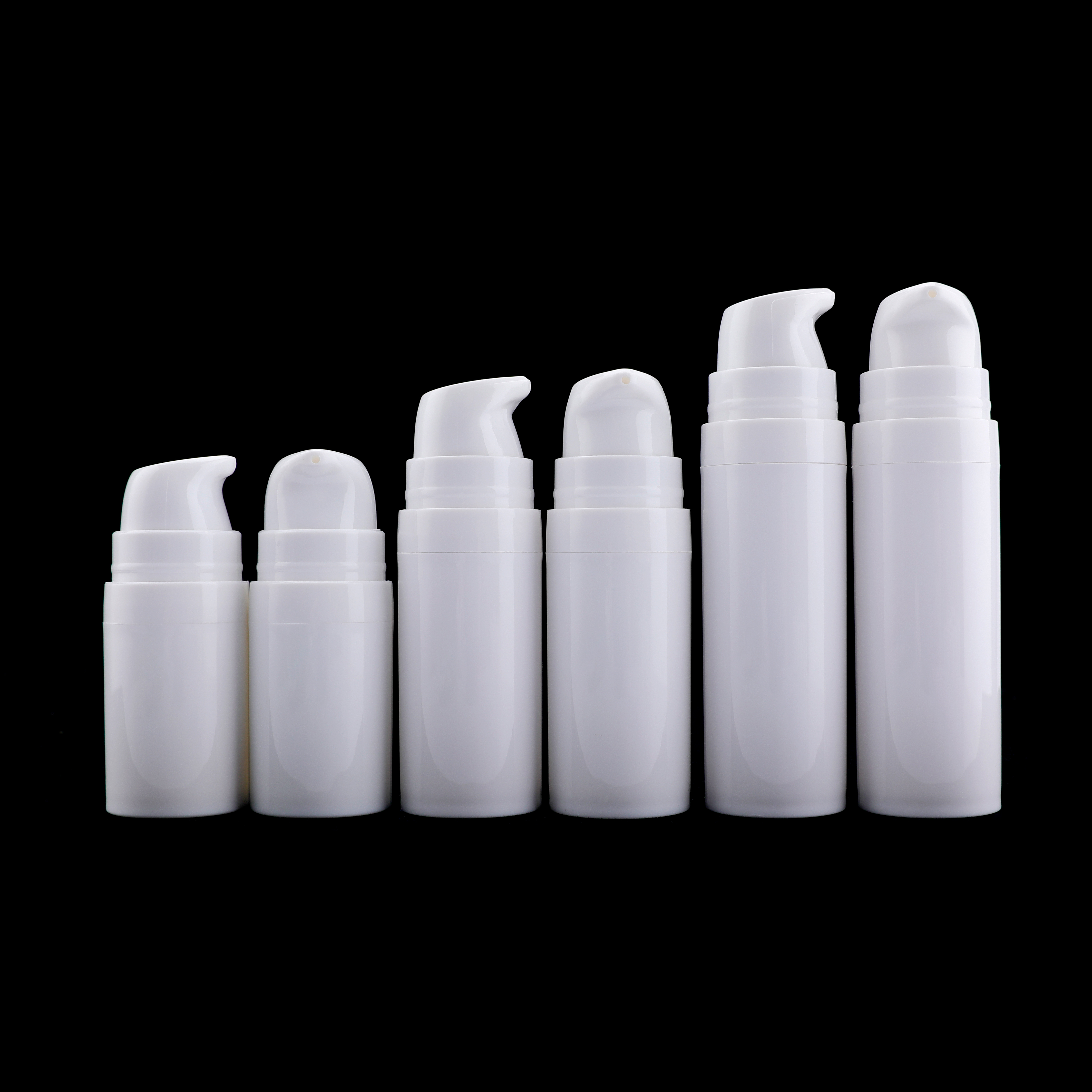 Vácuo 5ml 10ml 15ml PP PE Prensa de pequena capacidade BB Cream Embalagem cosmética Frasco de soro sem ar